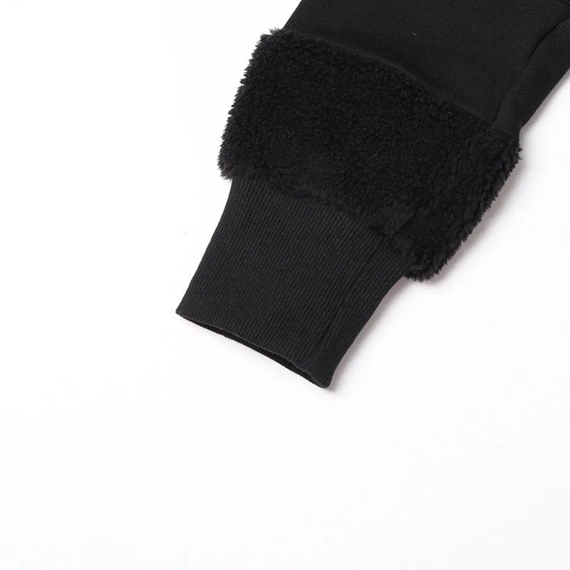 Fashion Casual Sweater Niche Design Lamb Wool Stitching - Bellarte Enchanté Fashion Casual Sweater Niche Design Lamb Wool Stitching